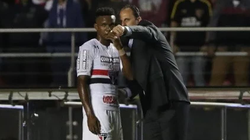 Thiago Mendes e Rogerio Ceni