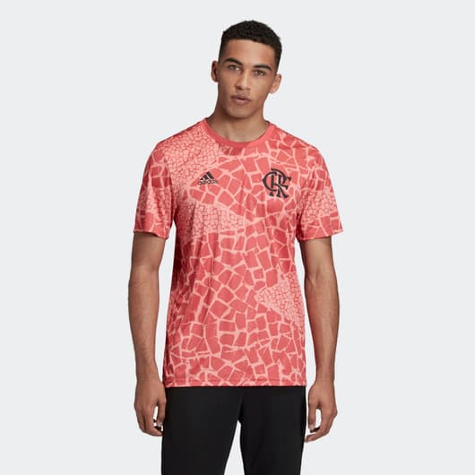 Camisa pré-jogo do Flamengo