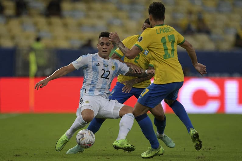 Brasil x Argentina - Lautaro Martínez