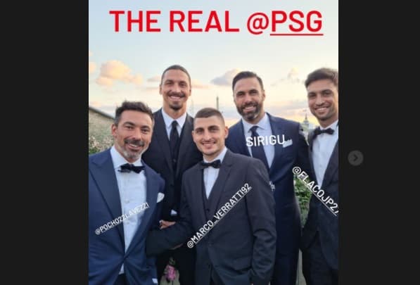 Ibra, Lavezzi, Verrati, Sirigu e Pastore