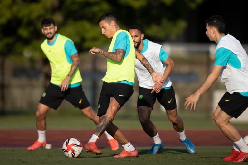 Seleção Brasileira Olímpica - Treino no Japão 19/07/2021