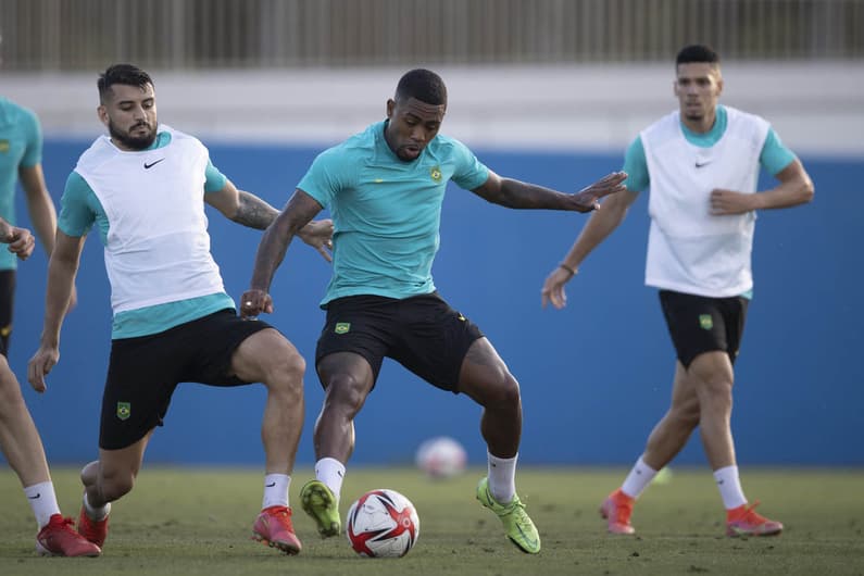 Seleção Brasileira Olímpica - Treino no Japão 23/07/2021