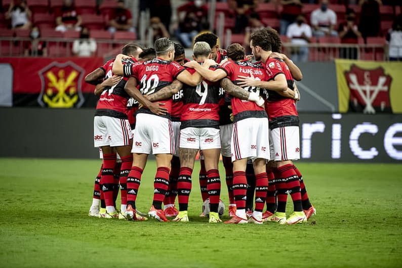 Flamengo x Olimpia - grupo do Flamengo