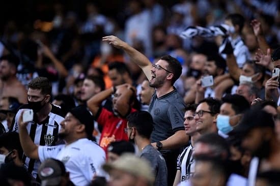 Atlético-MG x River - Torcida no Mineirão