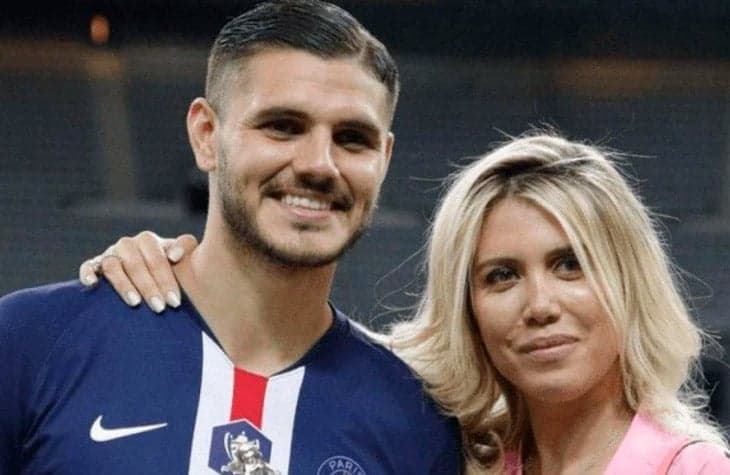 casal Mauro Icardi e Wanda Nara