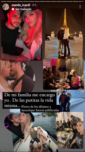 Stories Wanda Nara Mauro Icardi