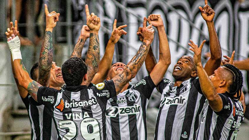 Ceará x Corinthians - Comemoração Ceará