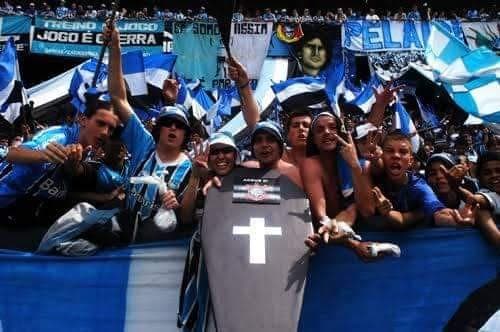 Caixão Corinthians - Torcida Grêmio