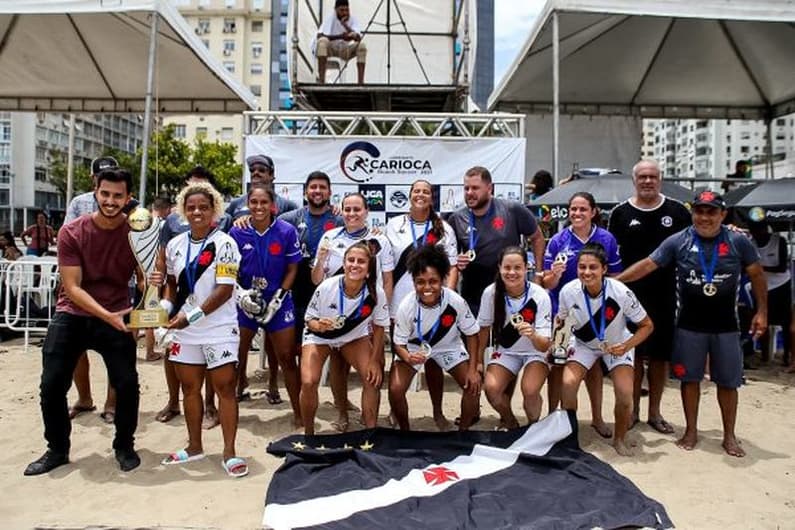 Vasco - Campeão Beach Soccer Feminino