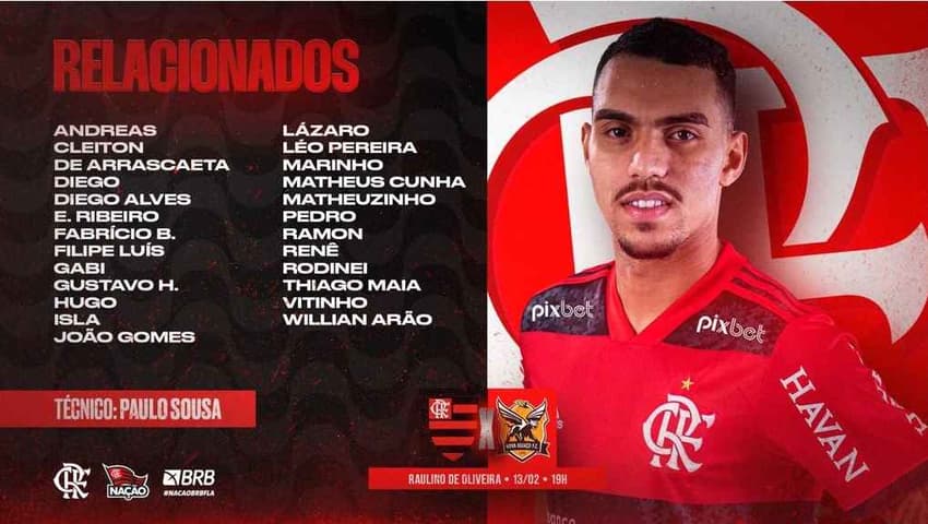 Flamengo - Relacionados