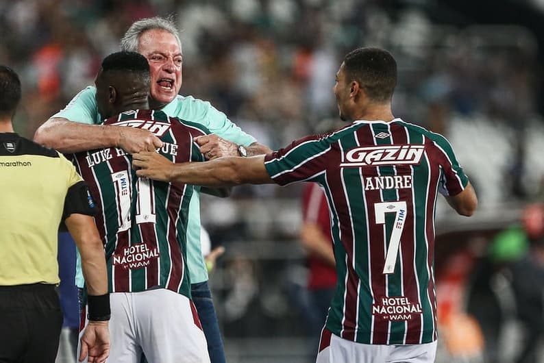 Fluminense x Olímpia - Luiz Henrique, Abel Braga e André