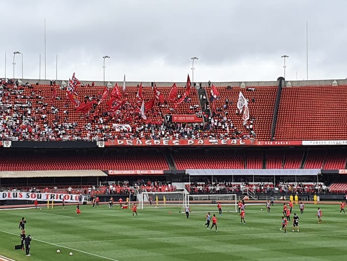 Treino aberto São Paulo