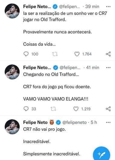 Print - Felipe Neto CR7