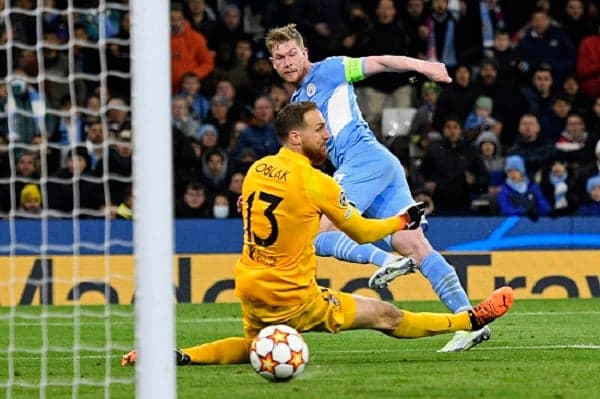 Manchester City x Atlético de Madrid - De Bruyne