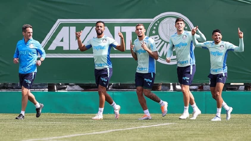 Treino Palmeiras