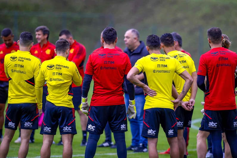 Flamengo - treino em Atibaia