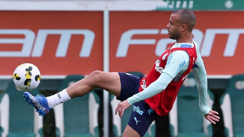 Mayke - Treino Palmeiras