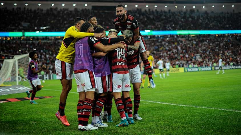 Flamengo x América-MG - Comemoração Flamengo