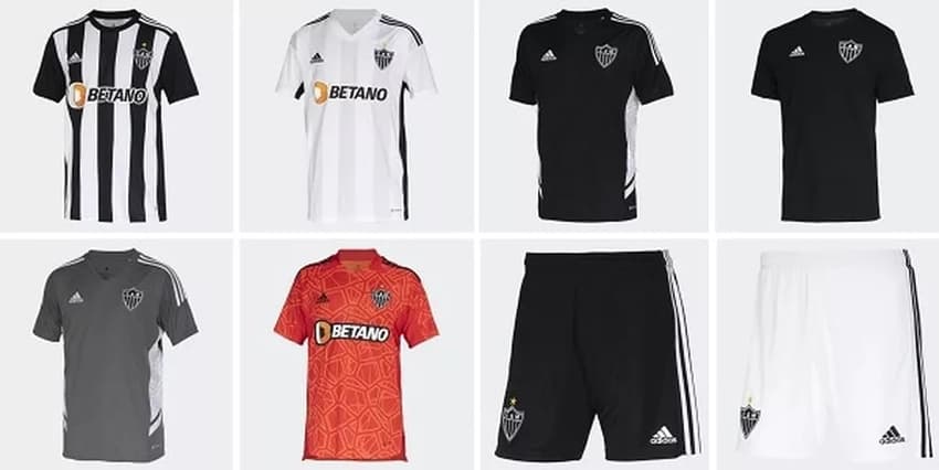 Nova coleção de camisas do Galo