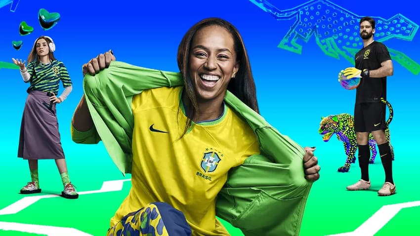 Camisa da Seleção Brasileira para a Copa do Mundo de 2022