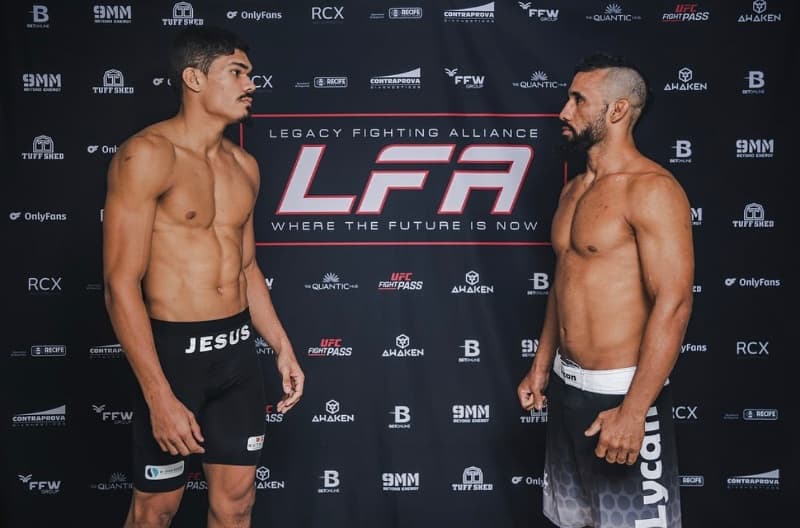 Ex-Bellator, Fabio Aguiar fará a sua estreia no LFA (Foto: divulgação LFA)