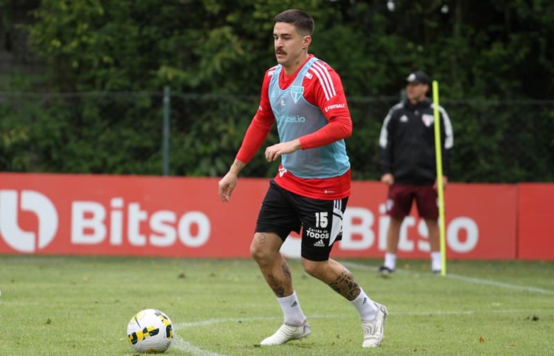 Gabriel Neves - treino São Paulo