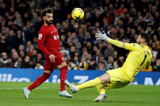 Salah - Tottenham x Liverpool