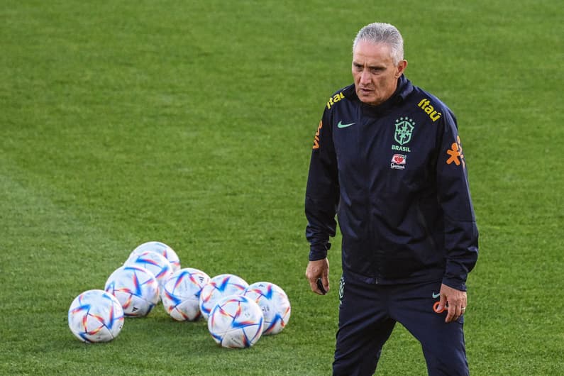 Treino da Seleção Brasileira em Turim - 16/11 - Tite