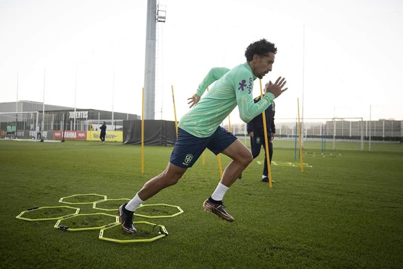 Marquinhos - Treino Seleção