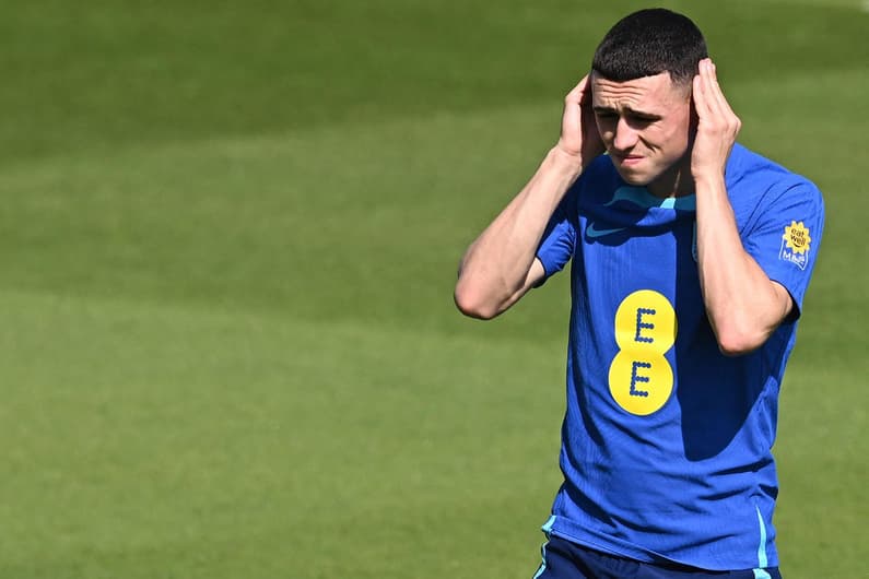 Phil Foden - Inglaterra - Treino Copa 2022