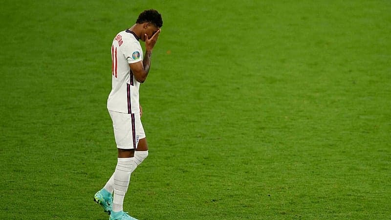 Rashford lamenta pênalti perdido na final da Euro 2020