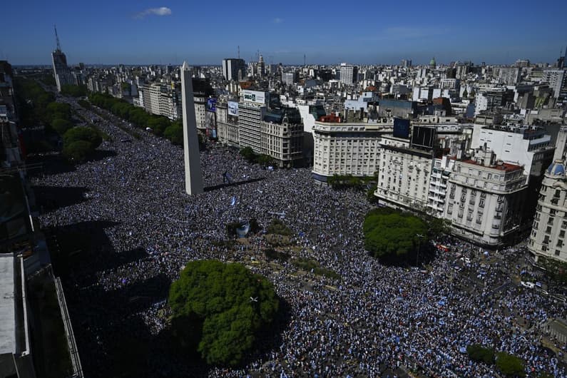 Festa da Argentina em Buenos Aires