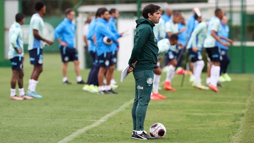 Abel Ferreira - Treino Palmeiras