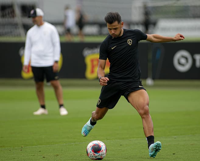 Ángel Romero - Treino Corinthians - 13/01/2023