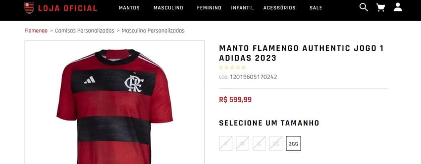 Camisa Flamengo