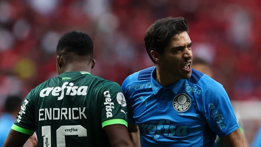 Abel Ferreira - Palmeiras x Flamengo - Supercopa