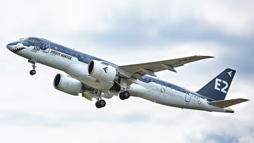 Avião Palmeiras - Embraer