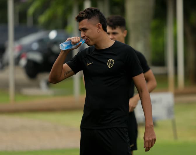 Cantillo - Treino Corinthians