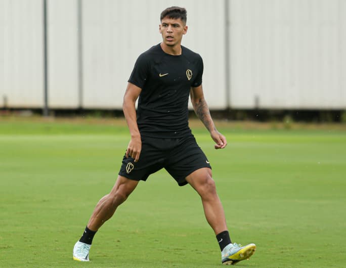 Caetano - Treino Corinthians