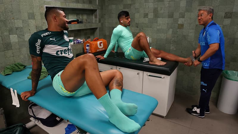 Bruno Tabata e Gabriel Menino - Palmeiras