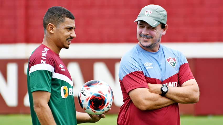 André e Fernando Diniz - Fluminense