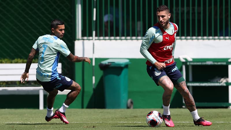 Zé Rafael Dudu Treino Palmeiras