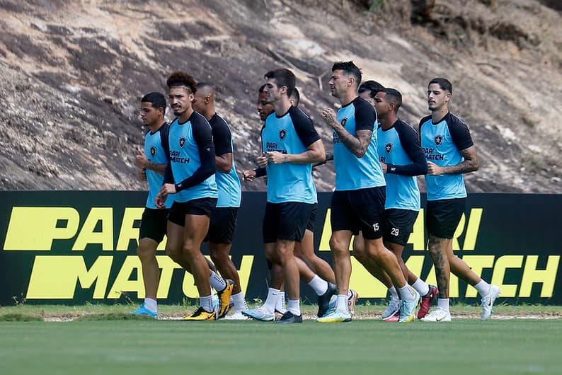 Jogadores do Botafogo