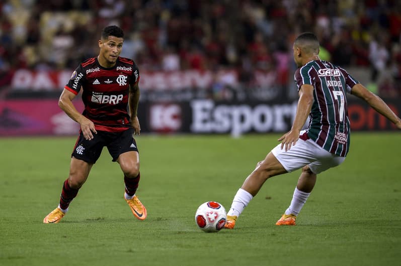 André e João Gomes - Fluminense x Flamengo