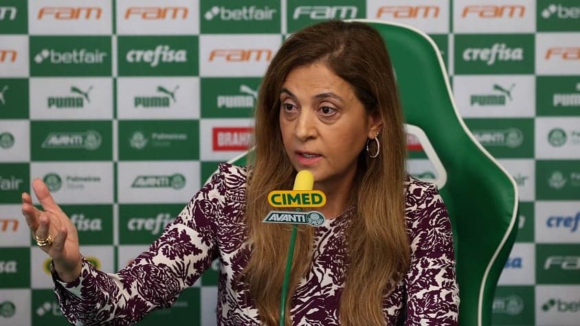 Leila Pereira - Coletiva Palmeiras