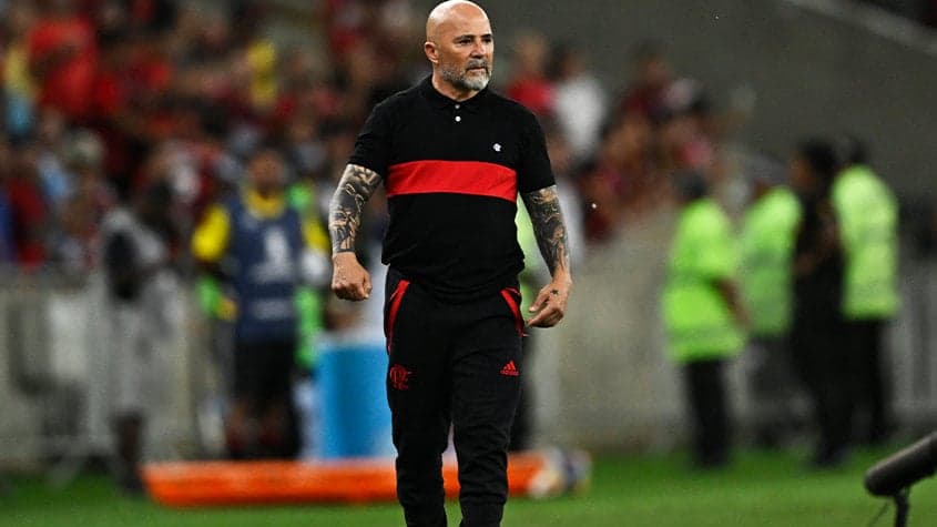 Flamengo x Nublense  Sampaoli