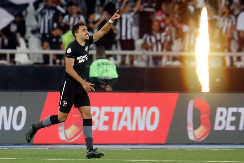 Eduardo - Botafogo x Bragantino (Foto: Vitor Silva/Botafogo)