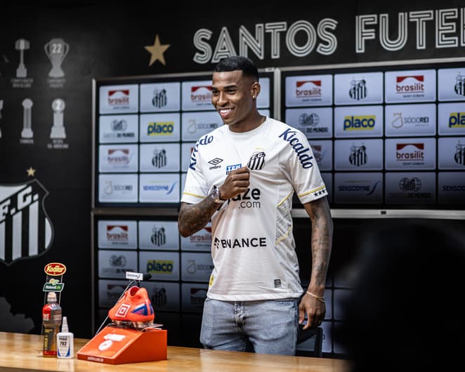 Jean Lucas, no Santos