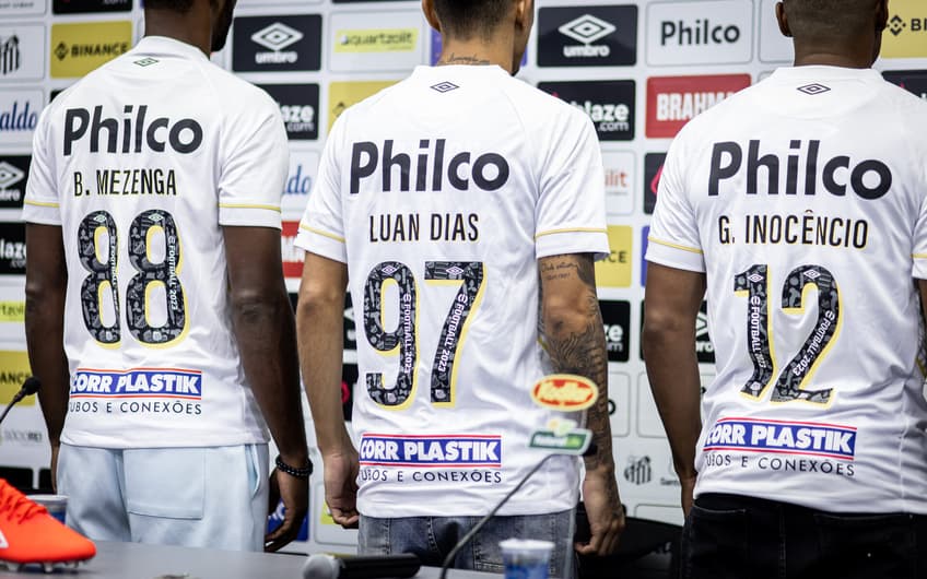 jogadores santos contrato Água Santa