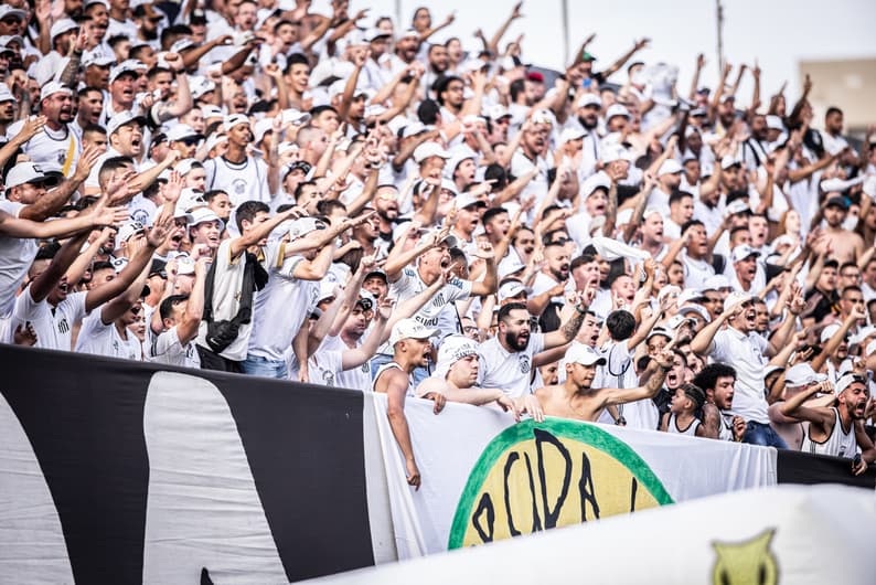 Santos torcida apoio